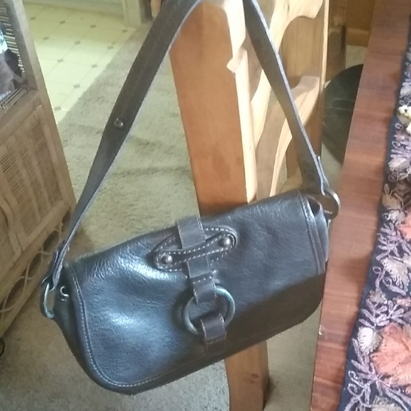 Banana Republic Black Leather Bag - Picture 5 of 5